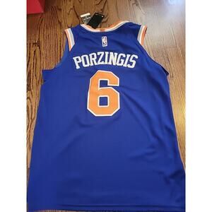 Kristaps Porzingis Jersey New York Knicks Basketball Mens Large 44